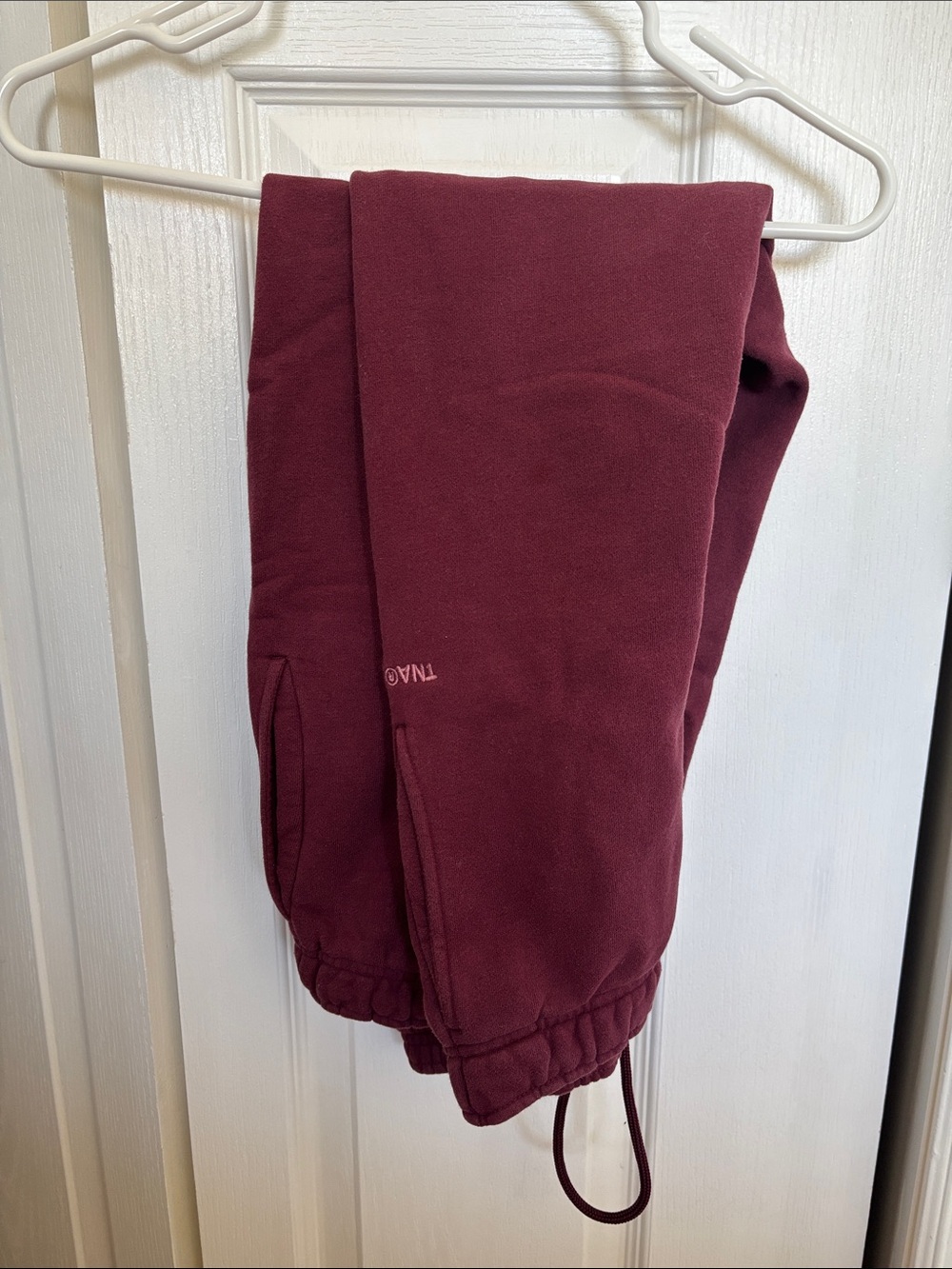 TNA Maroon sweatpants